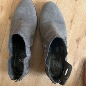 Vince Camuto Charcoal Ankle Booties